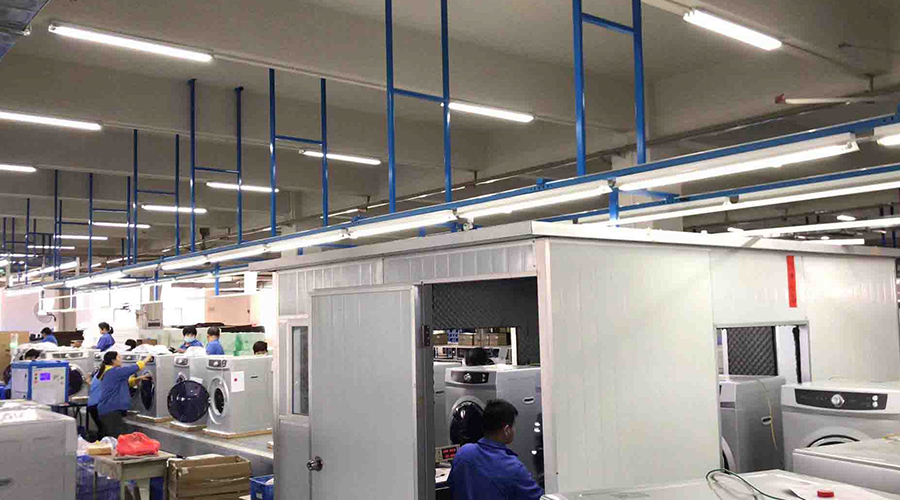 金環(huán)電器如何保證客戶收到的滾筒干衣機(jī)運(yùn)行時(shí)無異響？