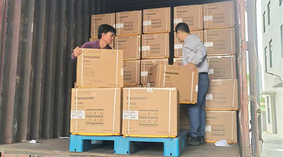 發(fā)貨抓速度！金環(huán)電器第一時間完成松下滾筒干衣機發(fā)貨