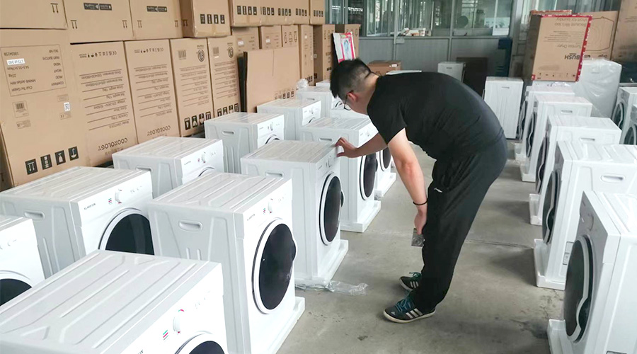 驗(yàn)貨嚴(yán)謹(jǐn)！客戶德國KLARSTEIN對金環(huán)電器衣物烘干機(jī)代工質(zhì)量好評