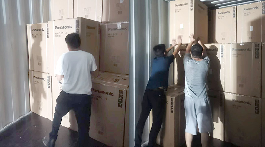 出貨速度！金環(huán)電器順利完成松下客戶的衣物烘干機出貨