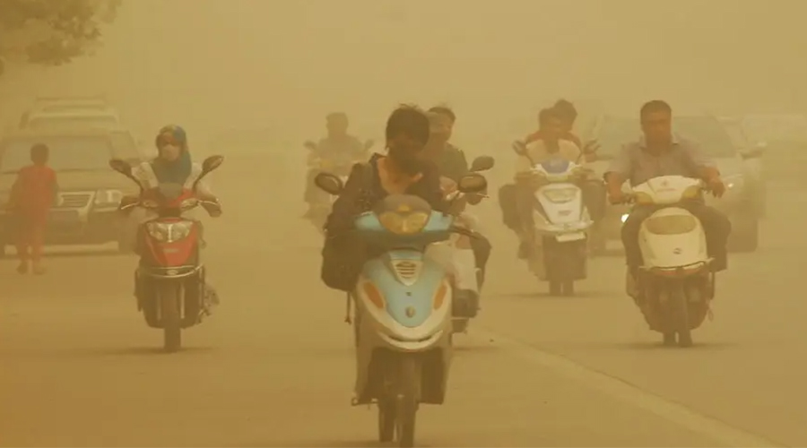 青海沙塵滾滾！小型烘干機(jī)輕松解決風(fēng)沙天氣下干衣問題